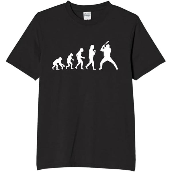 人類進化論 野球 tシャツ おもしろtシャツ 面白いtシャツ おもしろ メンズ プレゼント 服 パロ...