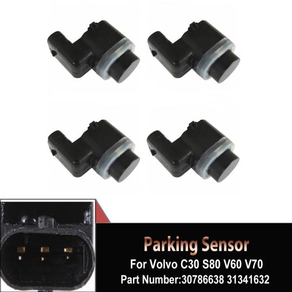 並行輸入品 4個/ロット PDC 31445164 31341344 パーキングセンサー バンパー ...