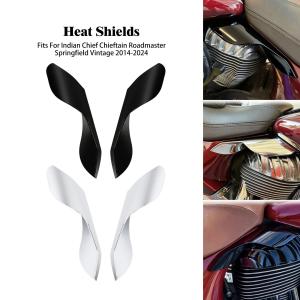 並行輸入品 インディアン チーフテンチーフダークホースロードマスタースプリングフィールドビンテージ 14-24 用 バイク サドル エア ヒート シールド ミッドフ