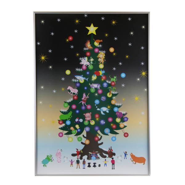 「3にんのおんがくか」X‘masツリー（サイズ： A1）
