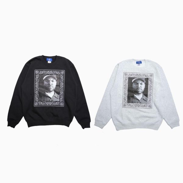 1993 DESIGNED WORLD HIPHOP [ ICECUBE ] CREWNECK