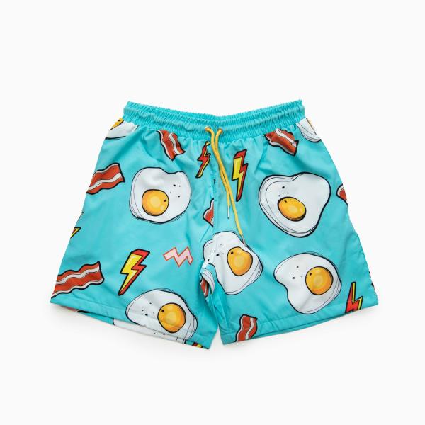 B fresh &quot; brunch so hard swim shorts &quot;