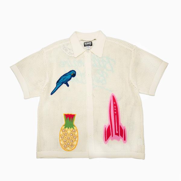 BILLIONAIRE BOYS CLUB BB MINGOS CROCHET SHIRTS