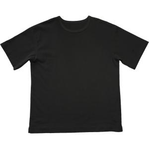 Tシャツ 半袖 無地 ヘビーウェイト 綿100％ ユニセックス リラックス 7オンス KUROSUKE ブラック｜intrace