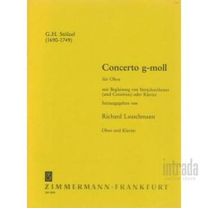 Concierto g-moll オーボエ & ピアノ伴奏 /G.H.シュテルツェル｜intrada-onlinestore