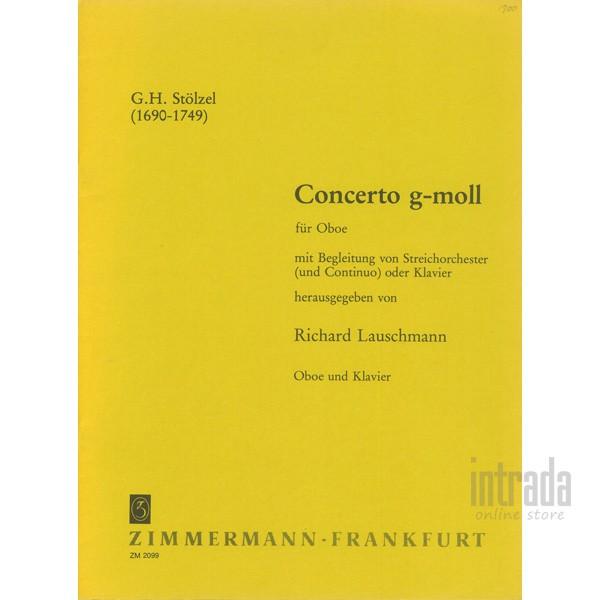 Concierto g-moll オーボエ &amp; ピアノ伴奏 /G.H.シュテルツェル
