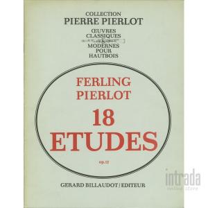 18 ETUDES Oboe op.12 / FERLING PIERLOT｜intrada-onlinestore