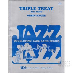 TRIPLE TREAT Jazz Waltz / オーリン・ヘイガー　WB31｜intrada-onlinestore