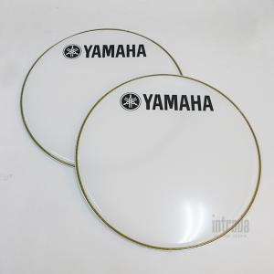 【ジャンク品】ヤマハ マーチング バスドラムヘッド　DH20B-250SW 2枚セット販売｜intrada-onlinestore