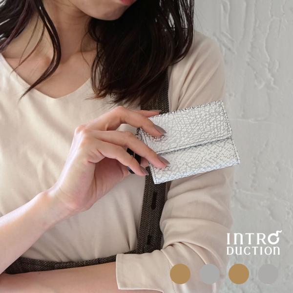 三つ折り財布 レディース コンパクト財布 小銭入れ コインケース ミニウォレット ウォレット 保証書...