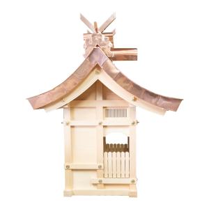 鞘建宮 金メッキ飾金具付 外祭用 15号 銅板...の詳細画像3