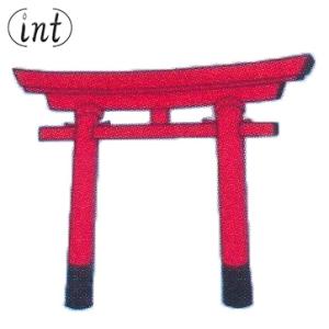 外祭鳥居 本式型 No.26 角型笠木 硬質塩化ビニール 特殊焼付塗装 神具 神社 神社用 外宮 祠 稲荷 氏神 外祭 屋外 大型 神道 伝統神具 日本製