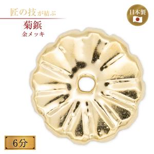 左三つ巴紋金具 本金鍍金 腰無し 1寸5分 : 宮忠 - 通販 - Yahoo