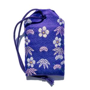 長寿お守り袋 松竹梅柄 横4.7cm×縦7.7...の詳細画像2