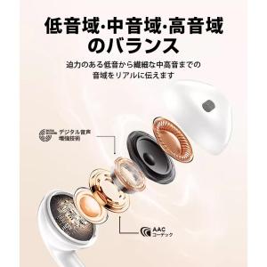 イヤホン 有線 軽量 マイク付き typec ...の詳細画像3