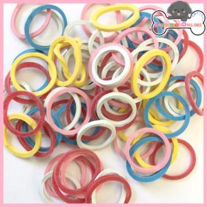 国産　輪ゴム　ミニパック　ペット　アクセサリー　ヘアゴム　トリミング用品