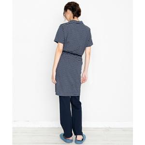 犬印本舗 半袖 ボーダー マタニティパジャマ ...の詳細画像5