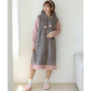 爆買 犬印本舗 マタニティ パーカーワンピース...の詳細画像1