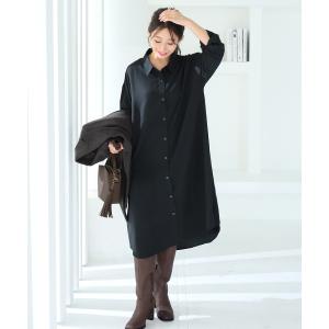 犬印本舗 マタニティ ワンピース シャツワンピ...の詳細画像1