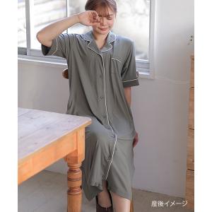 犬印本舗 とろみ らくちん マタニティ ネグリ...の詳細画像2