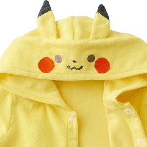 爆買 モンポケ ピカチュウフード付きカバーオー...の詳細画像4