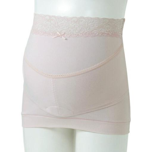 犬印本舗 マタニティ 妊婦帯 はるか（コルセットタイプ）電磁波 シールド 補助ベルト 付き ピンク ...