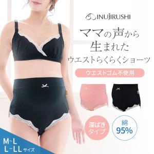【メール便可】犬印本舗 ウエストらくらくショーツ...の商品画像