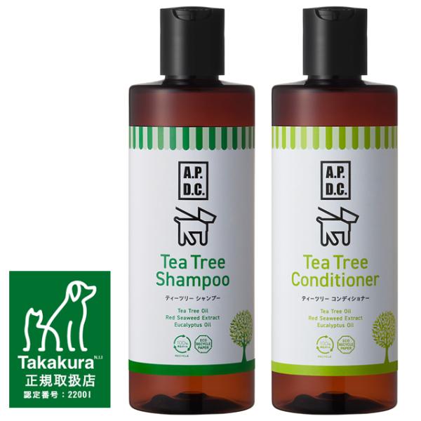 APDC ティーツリーシャンプー&amp;コンディショナーセット 250ml