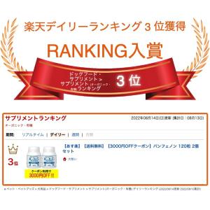 パンフェノン 120粒 2個セット【デオクリー...の詳細画像3