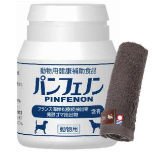 パンフェノン 120粒 【今治ハンドタオルプレゼント】【タオルカラー モカ】