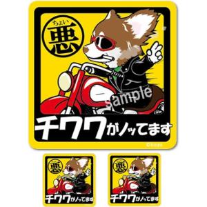ステッカー ( ちょい悪 正方形 セット 大1...の詳細画像1