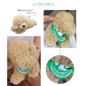 ( もったり プードル ぬいぐるみ 大小 2サ...の詳細画像3