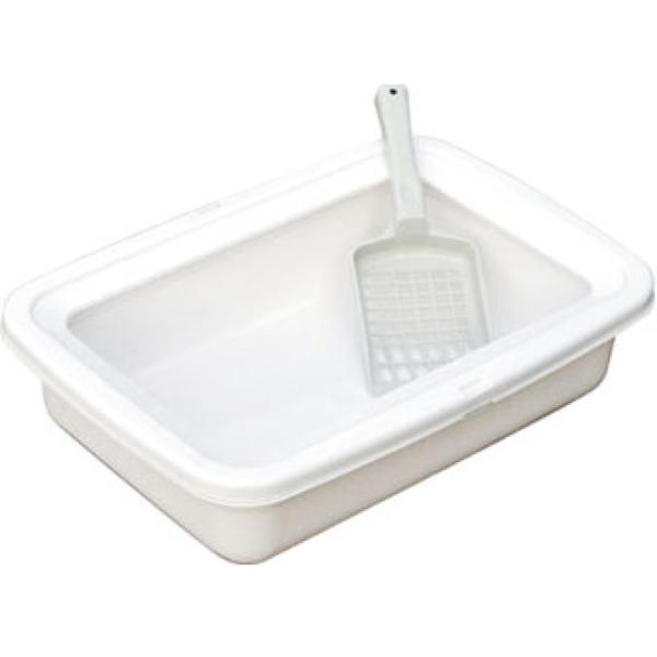 【アウトレット】GB（ジービー）ねこトイレ ゛スキャット”　（ケージに丁度良いサイズ）