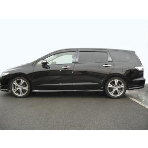 RB3 オデッセイ ステンレス ドアモール 送料無料 鏡面HYPER