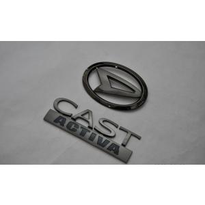 カラー エンブレム 送料無料 LA250S/260S キャスト ブラック