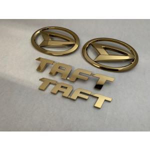 ダイハツ（DAIHATSU） タフト TAFT ブラックメッキ リヤ エンブレム