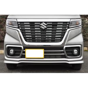新品 SUZUKI スペーシアカスタム MK53S フォグランプ&グリルカバー 新型 スペーシア MK53S スペーシアカスタム パーツ フォグランプ