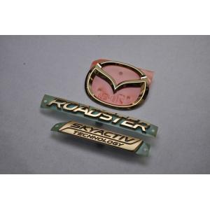 カラー エンブレム 送料無料 ND5RC ロードスター 前期 ゴールド