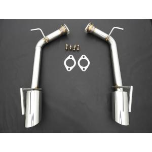 スリーキャッツ Y51 51フーガ 110Φオーバル 直管 ストレート マフラー