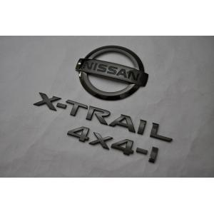 マットブラック/ピアノブラック エンブレム 送料無料 T31系