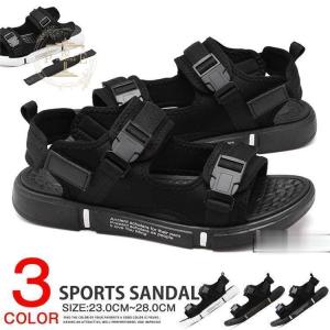 サンダル メンズ スポーツサンダル スリッポン 厚底 水陸両用 アウトドア 梅雨 夏用 カジュアル