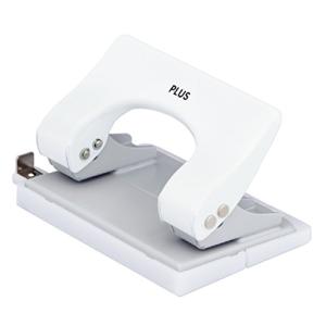 プラス パンチ フォース1/2 2穴 穴あけ枚数16枚 PU-816A ホワイト