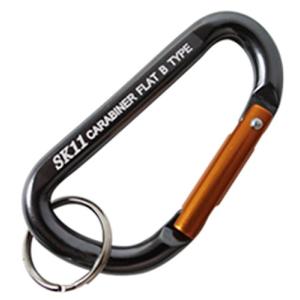 SK11 アルミカラビナ B ブラック 5×50mm SAC-550B