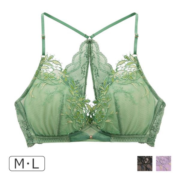 ラヴィアドゥ DOMESTIC UNDER シャンペトルブーケ D2258シリーズ ノンワイヤーブラ...