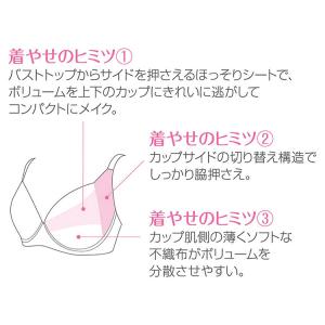 ワコール 小さく見せるブラ (シンプル) BR...の詳細画像1