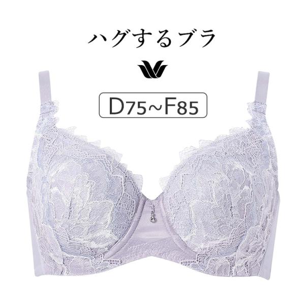 ワコール ハグするブラ BXB418シリーズ コンパクトメイク ブラジャー単品 フルカップ DEFカ...