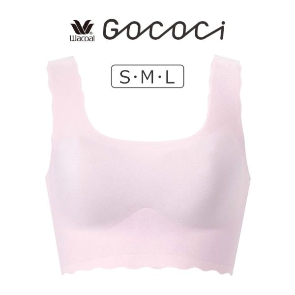 ワコール GOCOCi ゴコチ ベンベルグ カップ付きハーフトップ S/M/L CGG510