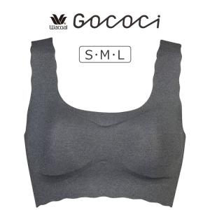 ワコール GOCOCi ベンベルグ パッド入りハーフトップ 全3色