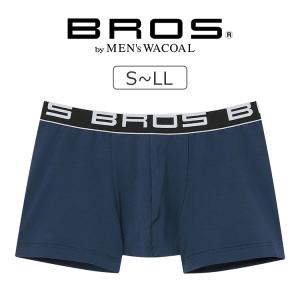 ワコール ブロス BROS 同色2枚組 綿混 ボクサーパンツ メンズ 前閉じ はきこみ ノーマル S/M/L/LL GT3500
