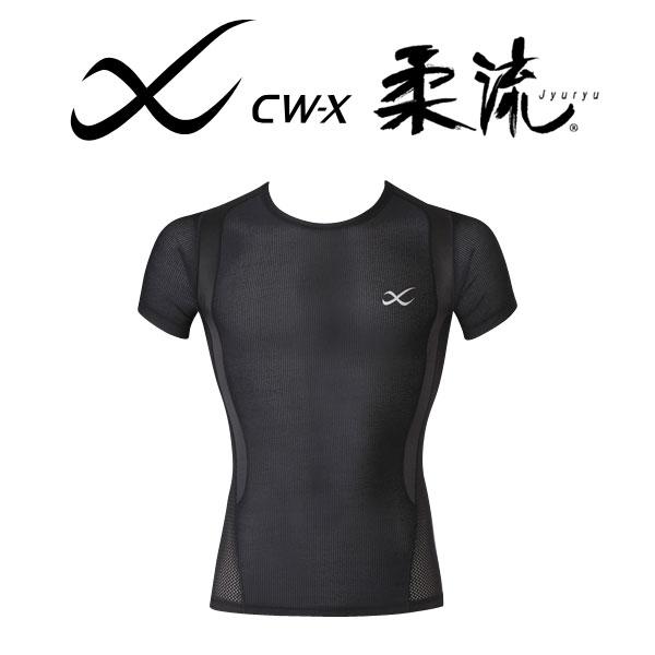 ワコール CW-X 柔流 Jyuryu ラウンドネック 半袖 メンズ 全2色 M/L JAO395